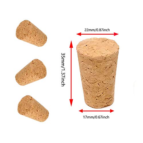 30 Pack Natural Soft Wood Tapered Corks G194406