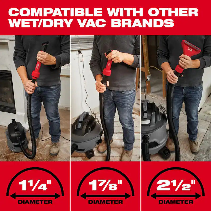 18-Volt Cordless Wet/Dry Vacuum with Crevice and Nozzle Kit M265