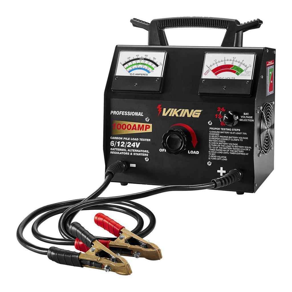 1000 Amp 6/12/24V Battery and System Load Tester S133