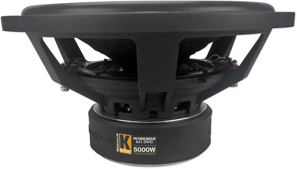 15 10,000w Car Audio Subwoofers with Sealed Sub Box Enclosure B187817