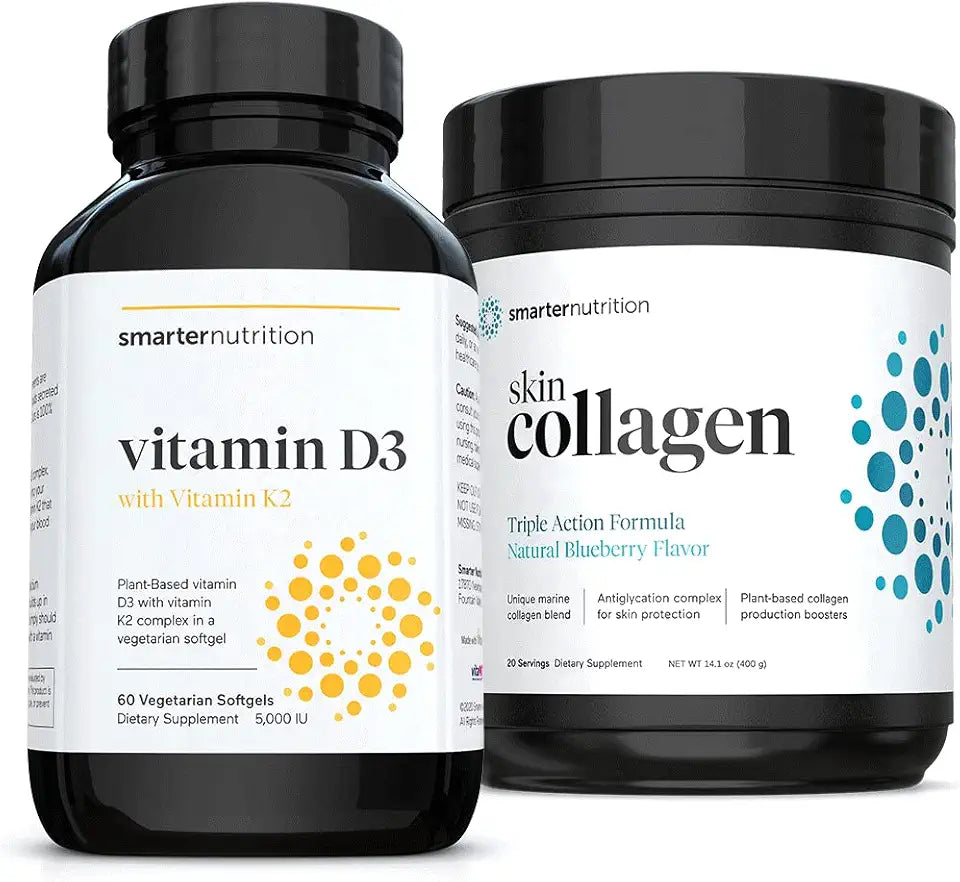 Plant-Based Vitamin D3 with Vegan K2 Complex + Collagen G5757