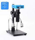 34MP 2K 1080P 60FPS Full HD HDMI USB Digital Video Microscope Camera with 150X Zoom C-Mount Lens and Adjustable Illumination L835
