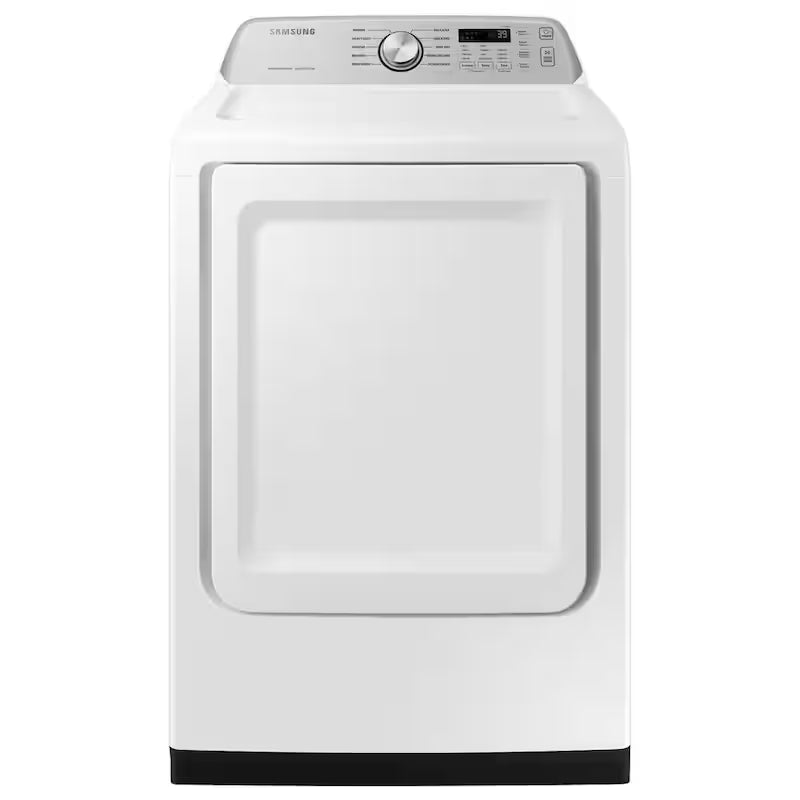 7.4 cu. ft. Vented Front Load Smart Electric Dryer with Sensor Dry in White Z381