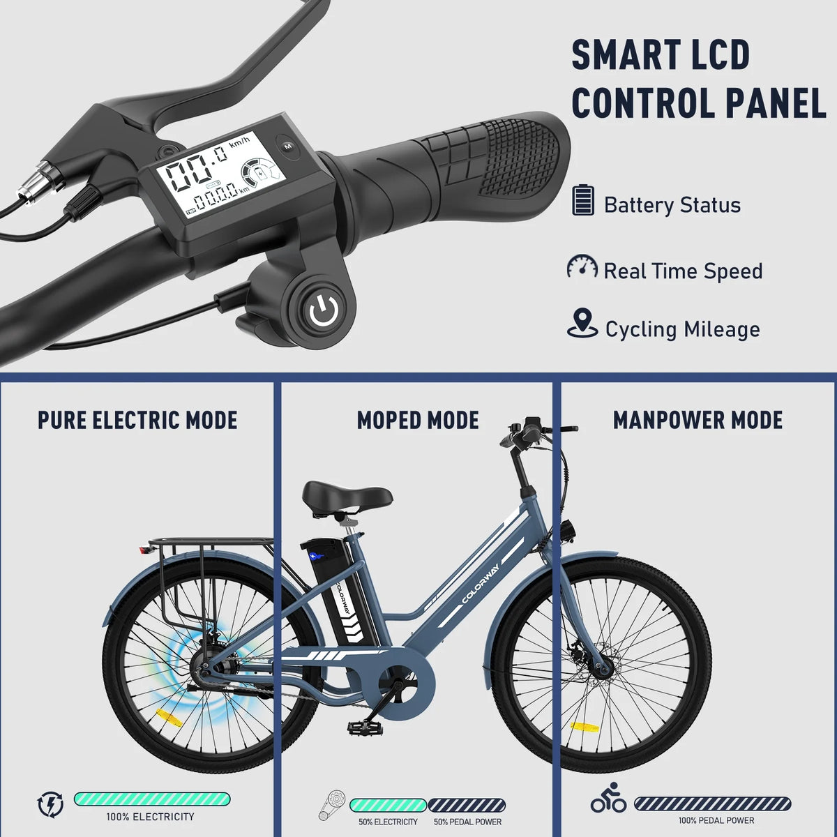 500W 36V 12AH Electric Bike E548068