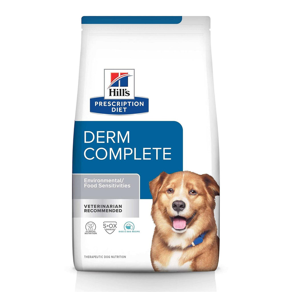 Prescription Diet Derm Complete Skin & Food Sensitivities Dry Dog Food V56592