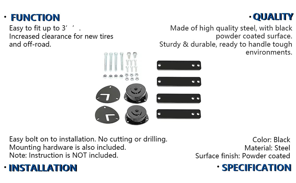 2" Lift Kit Steel J433459