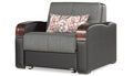 Gray Polyester Sleeper Chair B37850
