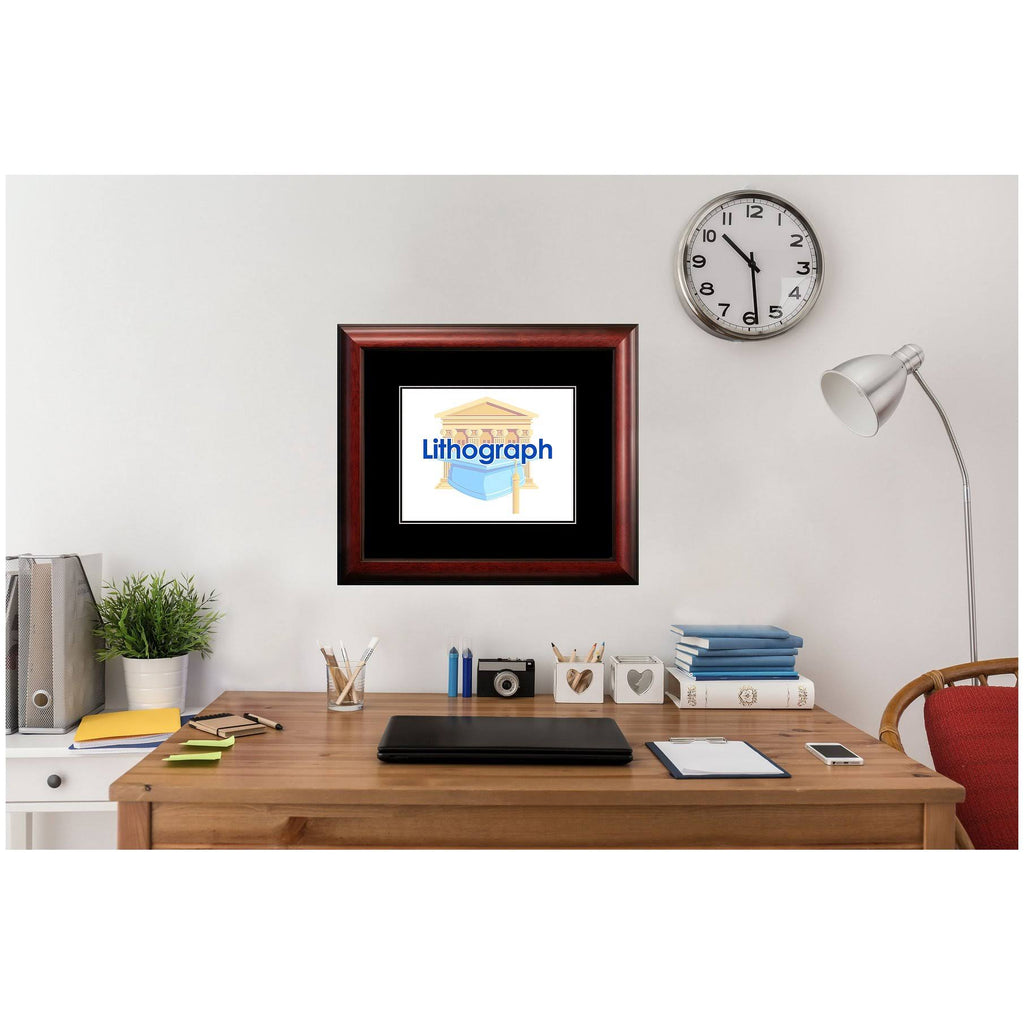 Framed Lithograph L9649