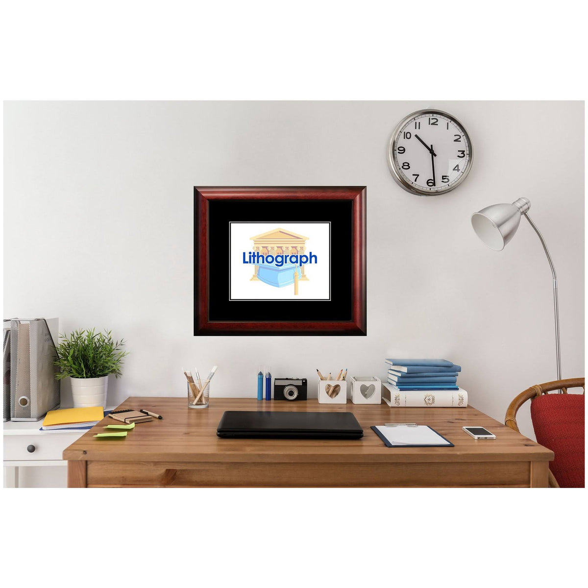 Framed Lithograph L9649