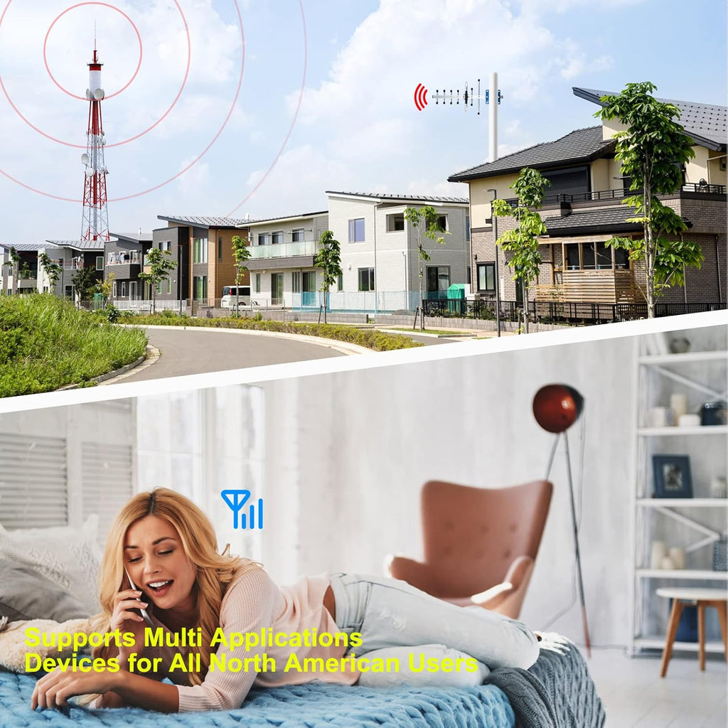 Cell Phone Signal Booster for All US Carriers 3G 4G LTE 5G X7988