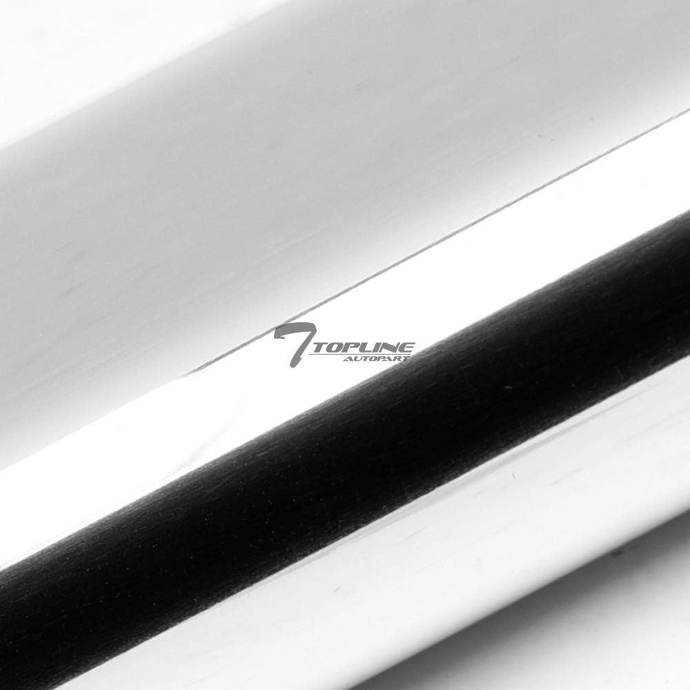 4" Oval Polished Stainless Steel Side Step Nerf Bars Rail Running Boards I160840