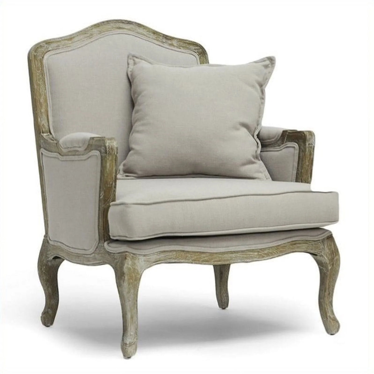 Beige Accent Chair G36063