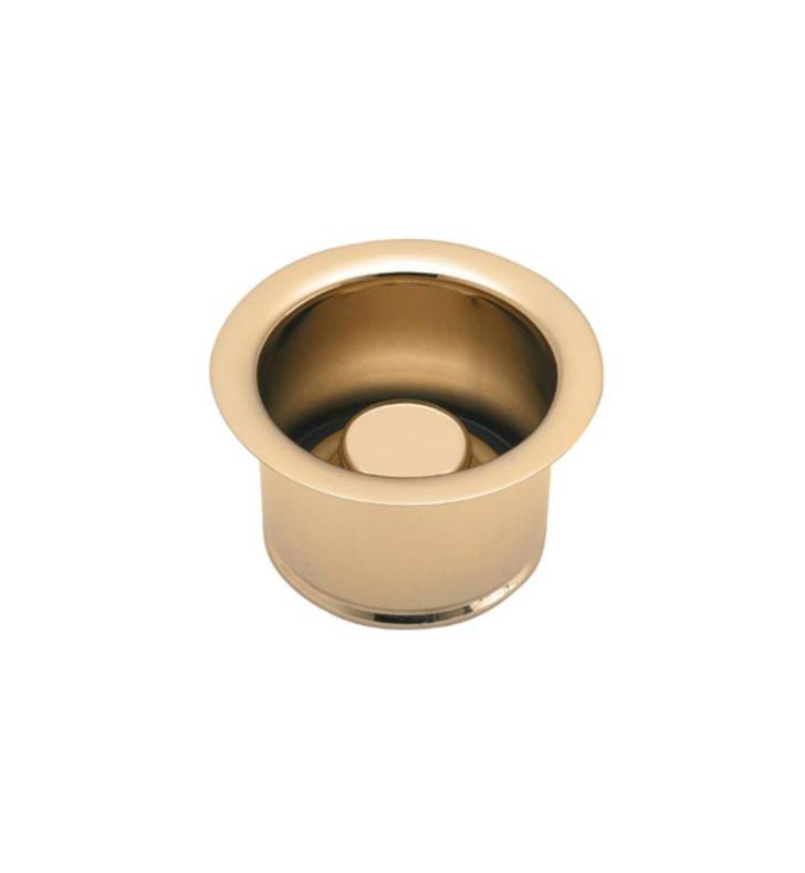 Antique Brass Flat Garbage Disposer Deep Flange & Stopper W783