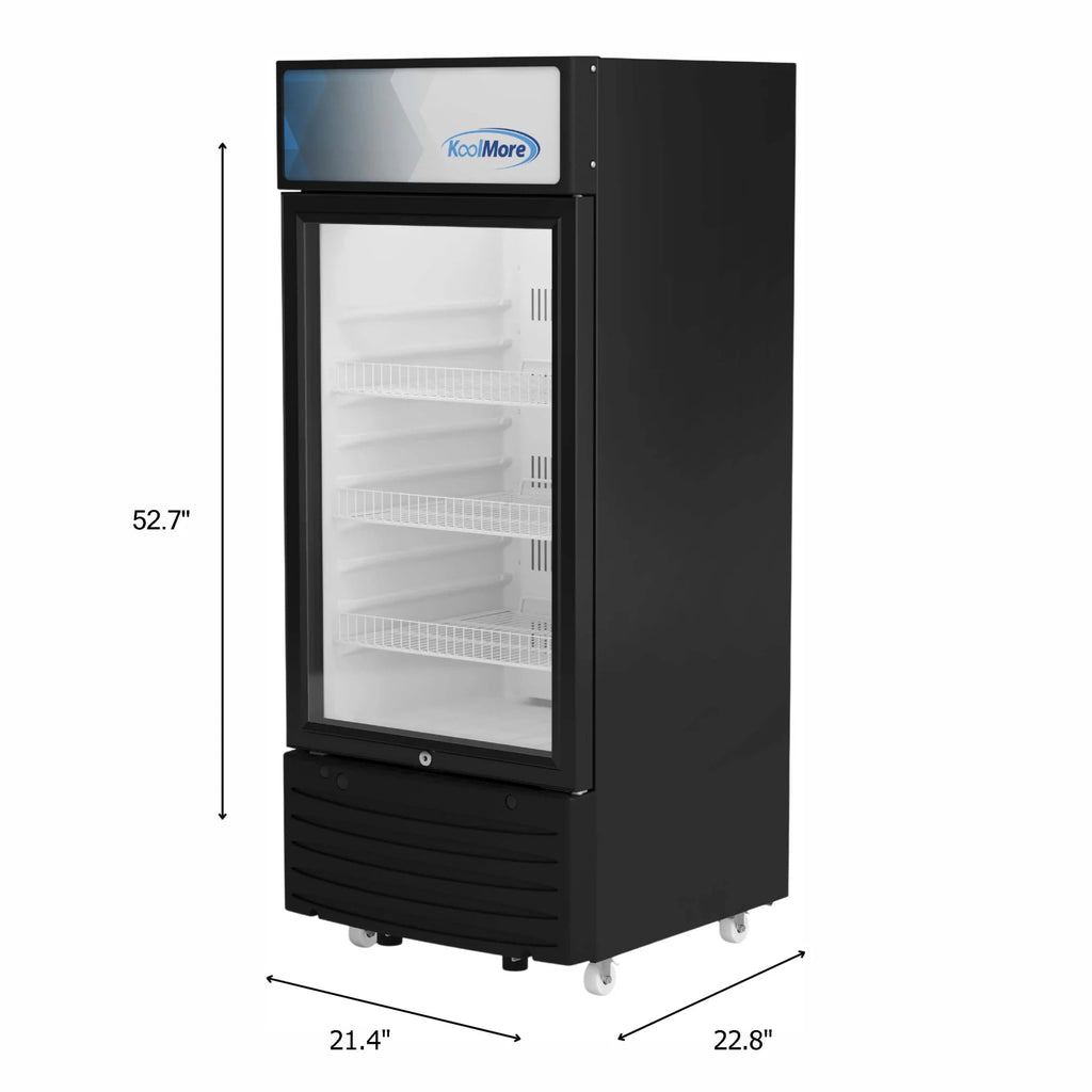6 cu. ft. One Glass Door Display Merchandiser Refrigerator U47739