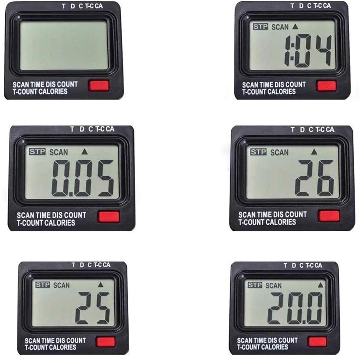 Mini Multi-Function Stepper Exercise Bike with LCD Screen B67418