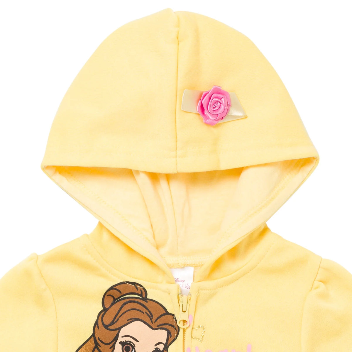 Disney Princess Belle Zip Up Hoodie T247