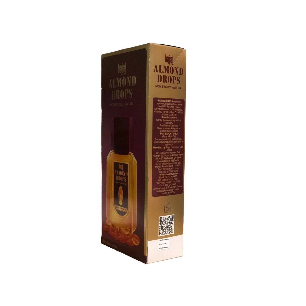 Non Sticky Hair Oil 300ml Pack of 6 V397