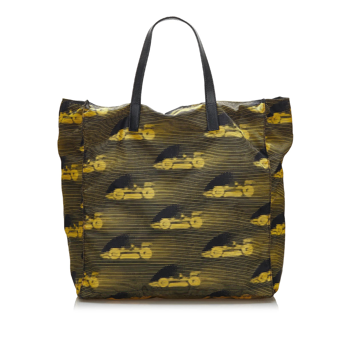 Yellow Nylon Satchel Y765