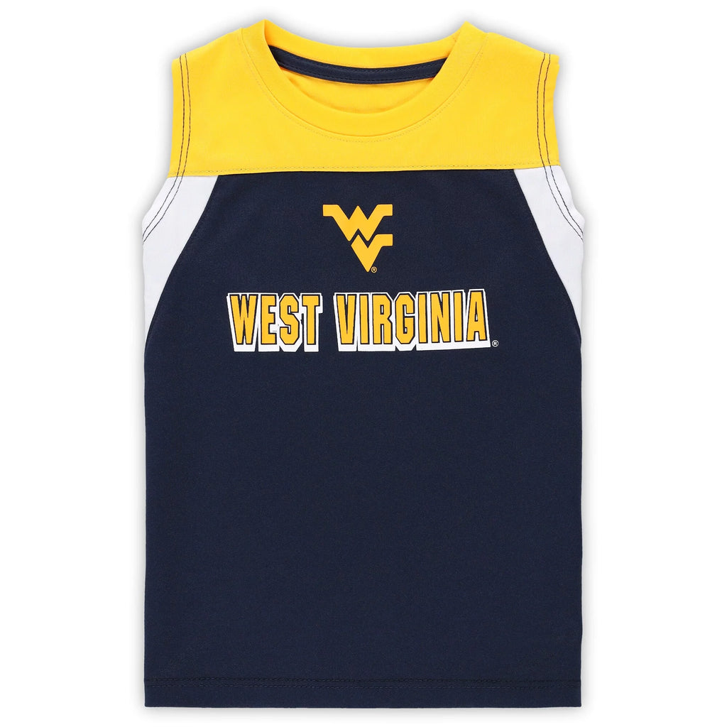 Navy Toddler Tank Top & Shorts Set J1568
