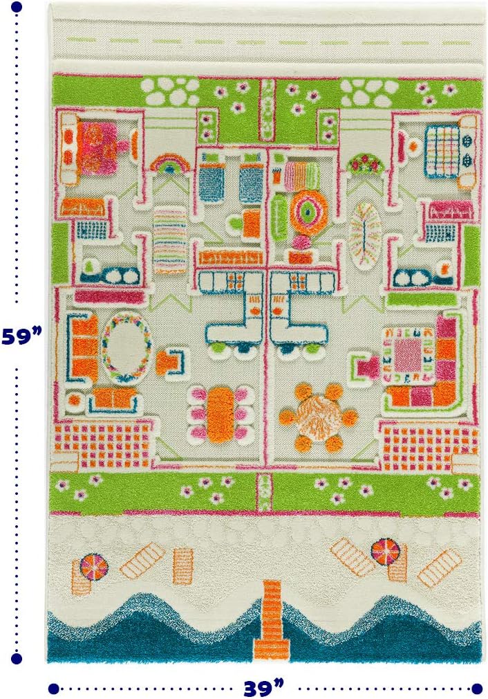 3D Play Carpet, 39 x 59 inches D1891