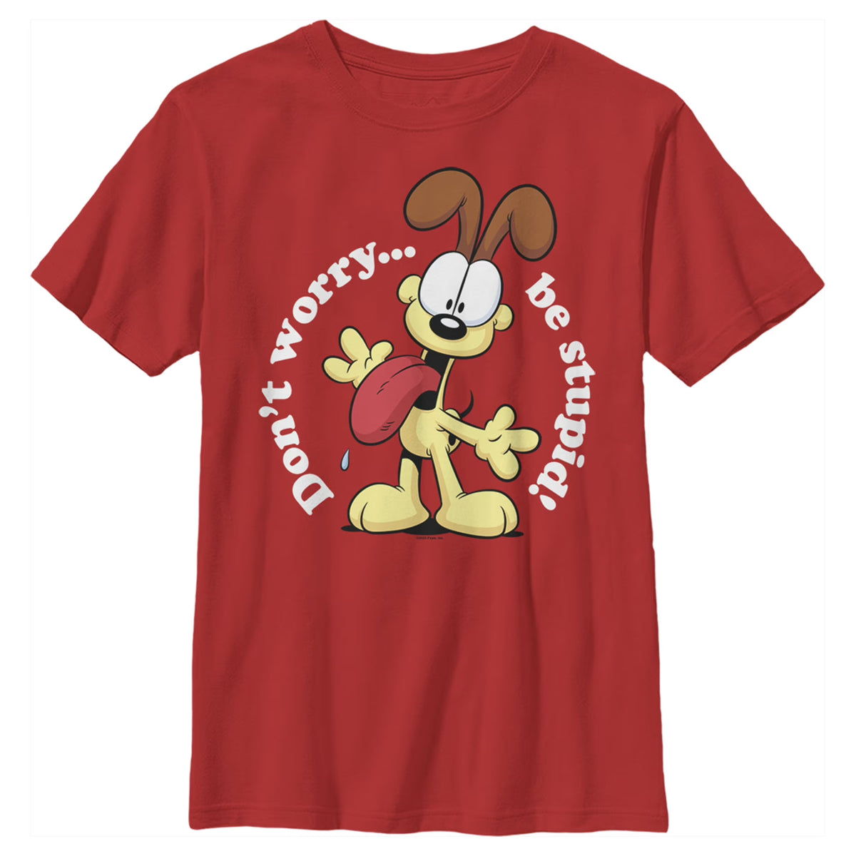 Red Graphic Tee D7057