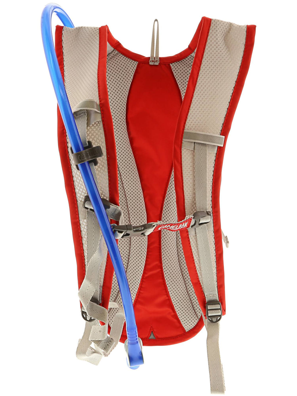 Racing Red Silver 5 Liter Hydration Backpack K442
