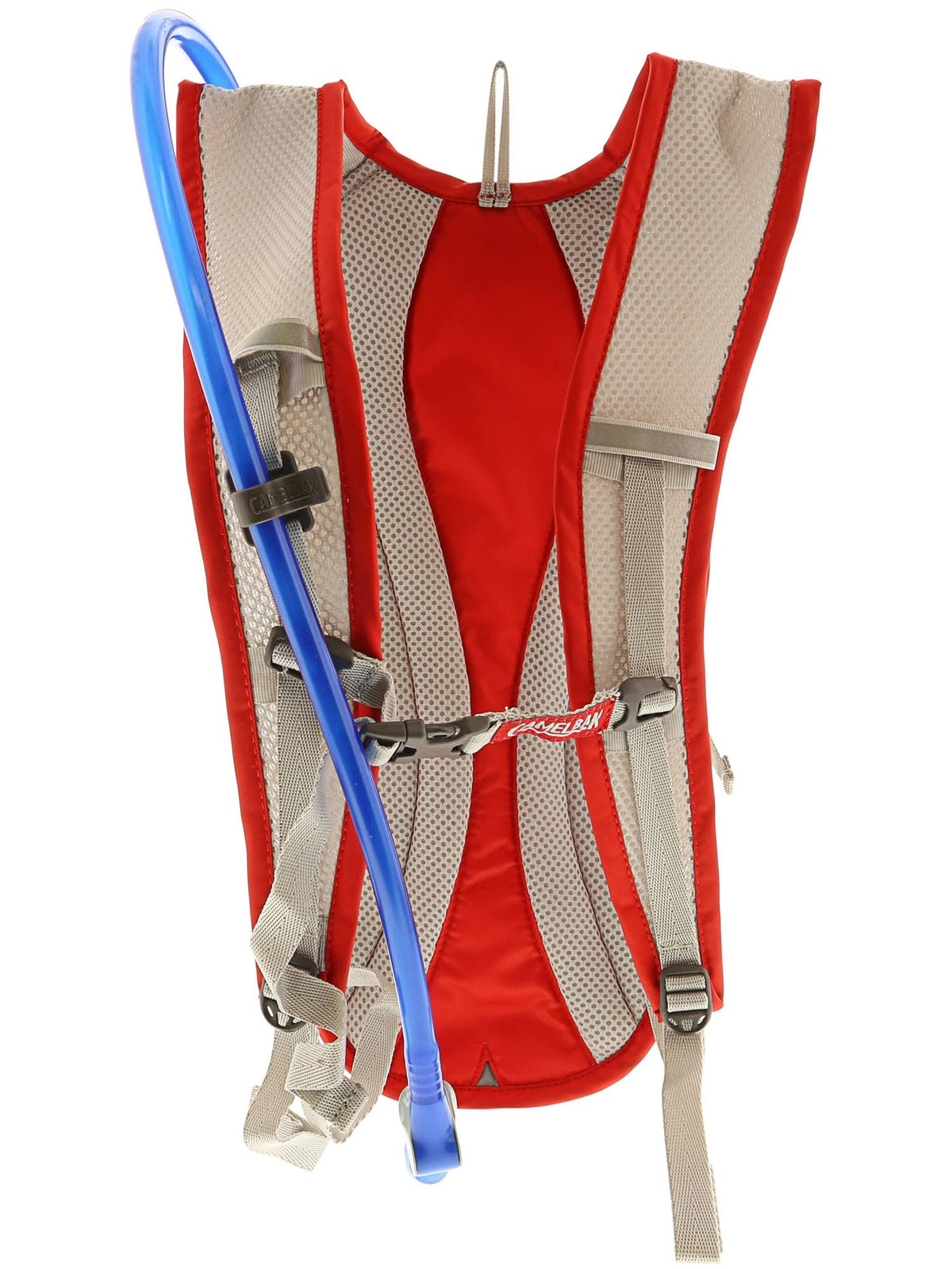Racing Red Silver 5 Liter Hydration Backpack K442