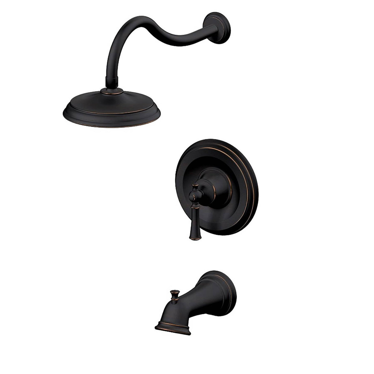 Oil Rubbed Bronze Tub/Shower Faucet R4894