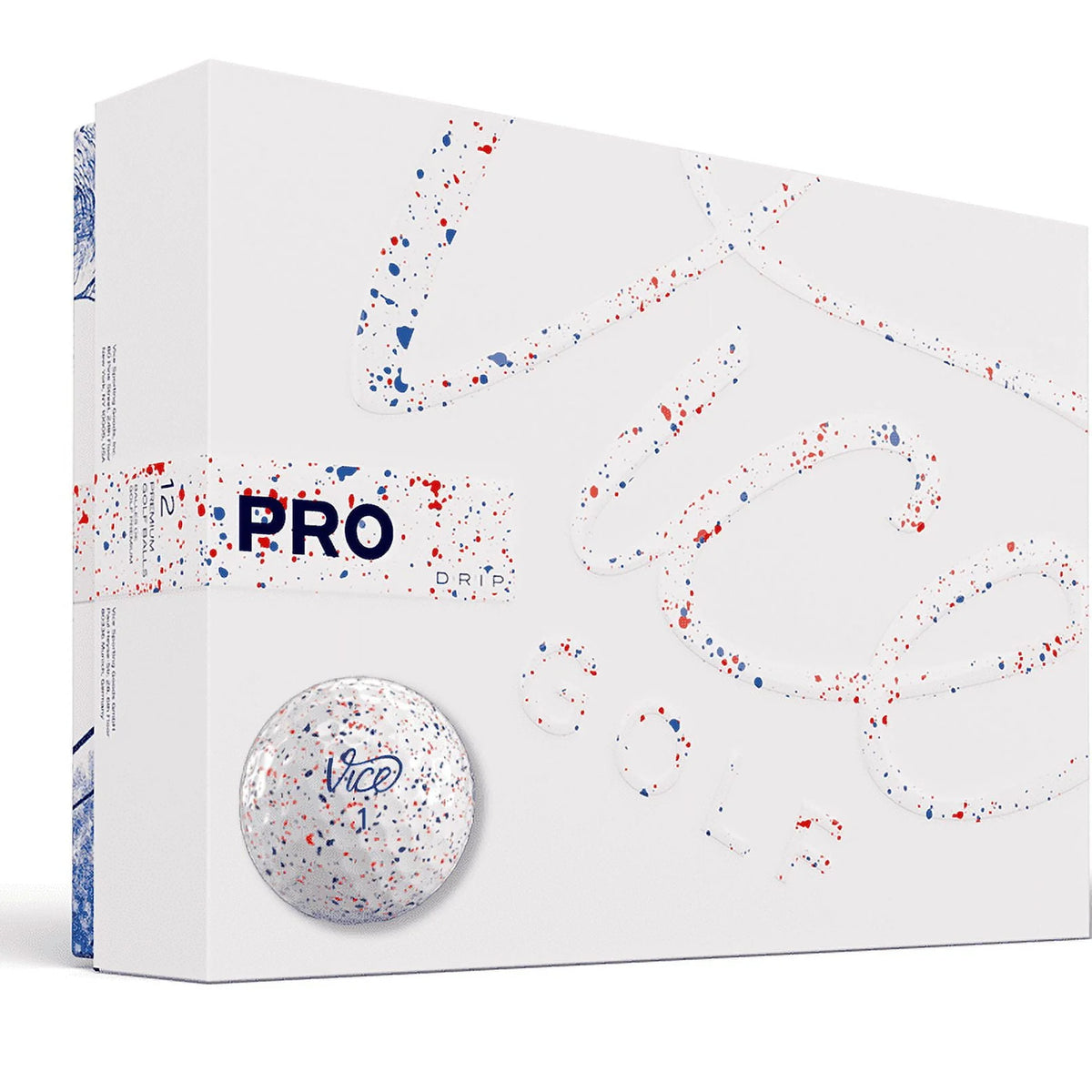 Red & Blue Golf Balls 1 Dozen T164934