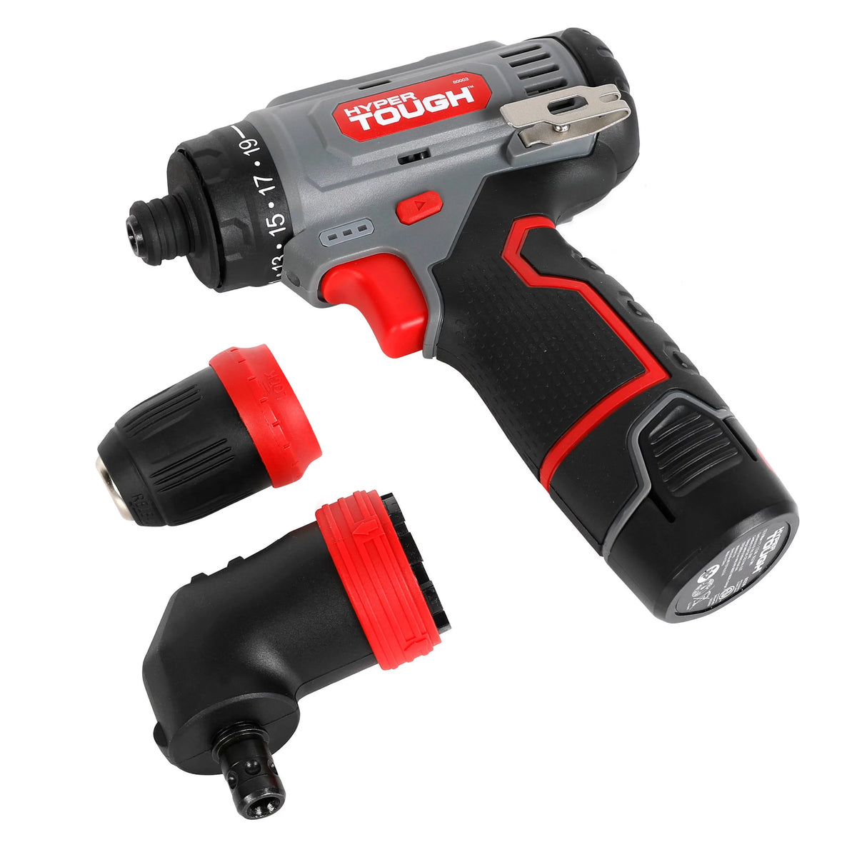 12V Max Lithium-Ion 3-in-1 Multi-Head Power Drill Set with Battery and Charger I716
