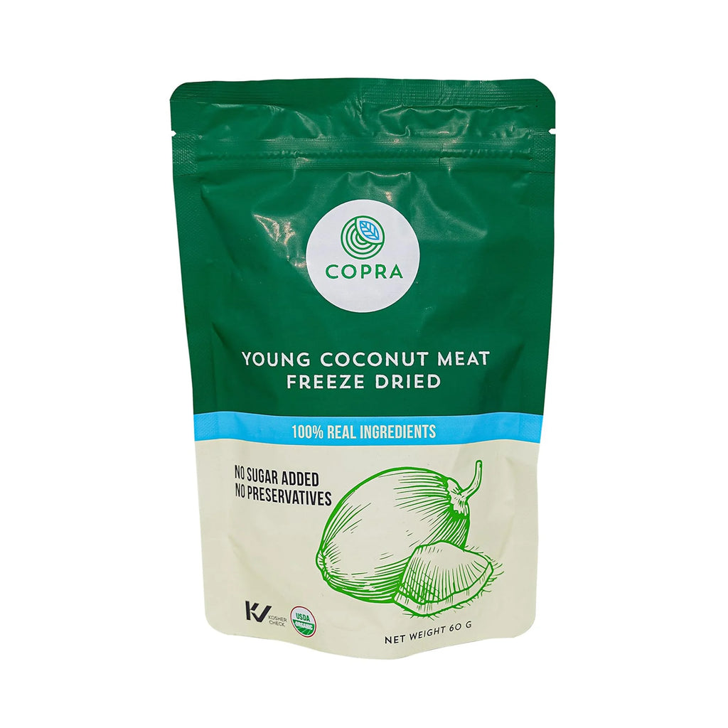 Young Thai Coconut Freeze-Dried Meat, Case of 10 A84035