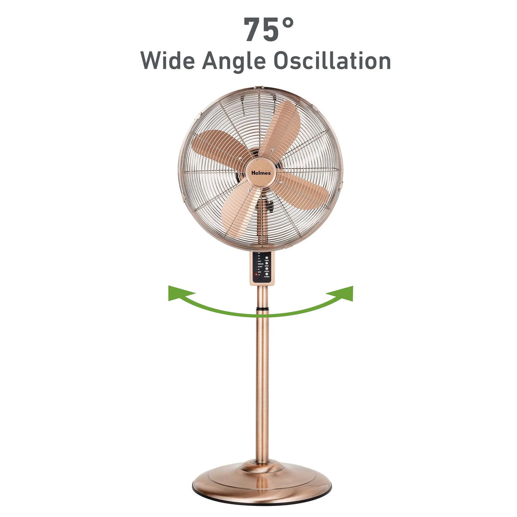 16" Digital Oscillating Metal Stand Fan A27891