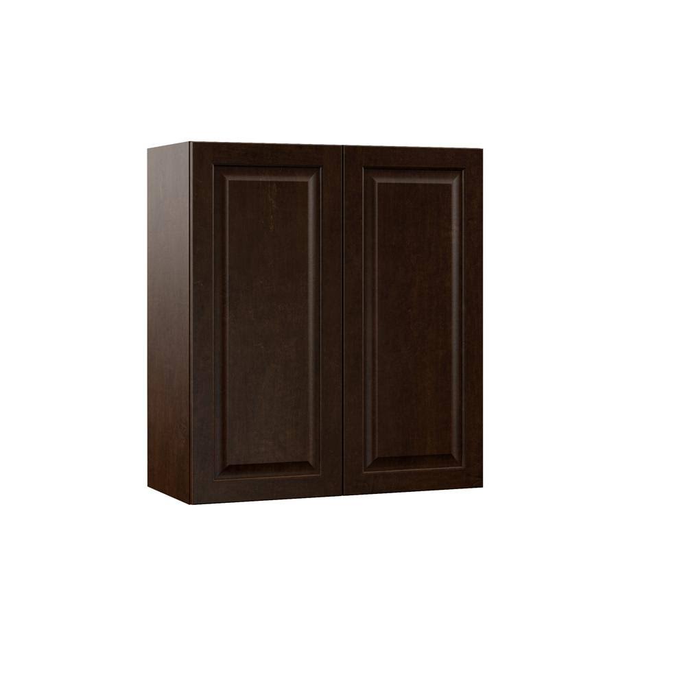 27x30x12 in. Wall Kitchen Cabinet in Espresso B668