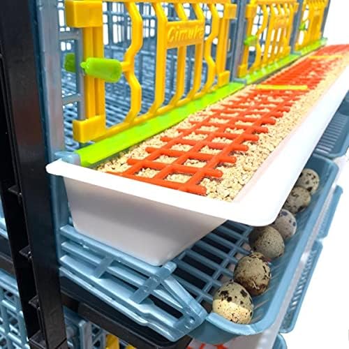 5 Layer ABS Plastic Quail Cage H491773