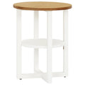 15.7"x19.7" Solid Oak Wood Table B36959