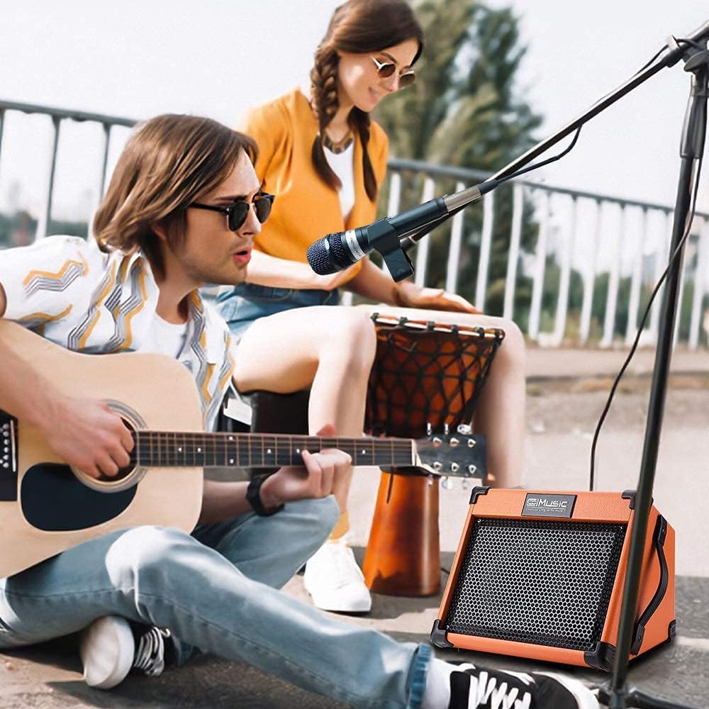 20 Watt Portable Bluetooth Acoustic Guitar Amplifier U344