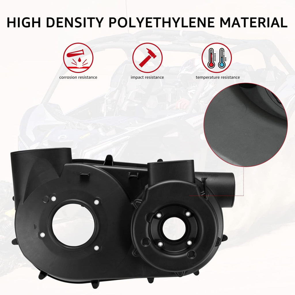 Inner Clutch Variator Cover CVT Air Guide Transmission Housing for Can Am Maverick X3 X978