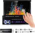 Single Din Flip Touch Screen Car Stereo with Backup Camera E1883