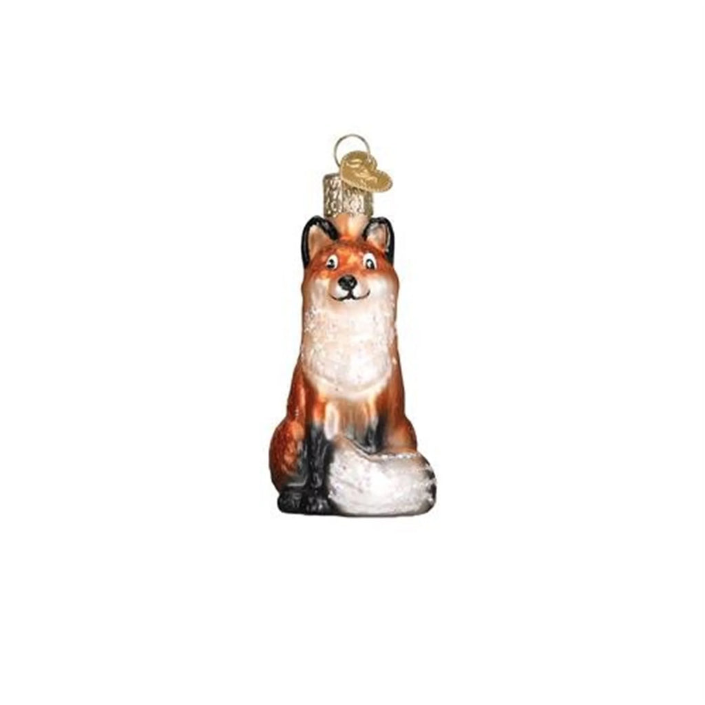 Mini Woodland Animal Set Glass Blown Ornament F91370