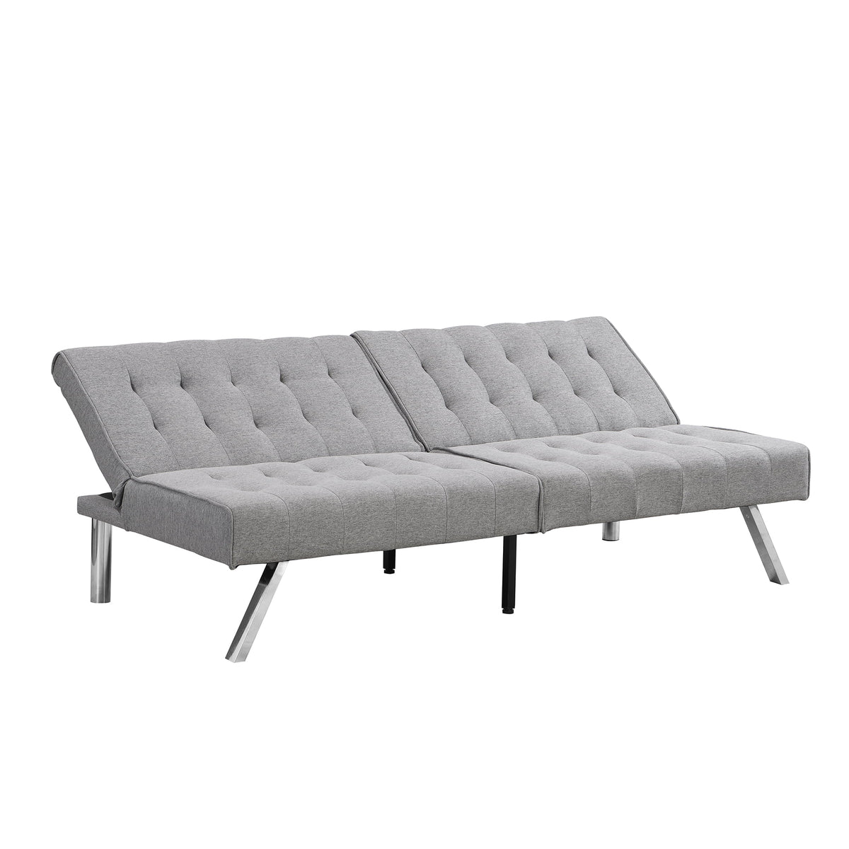 Gray Fabric Sofa Bed F77540