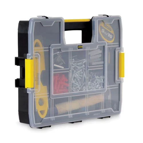 Yellow Tool Box and Tool Organizer J7098
