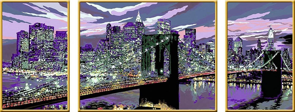 Paint by Numbers Skyline of New York J487