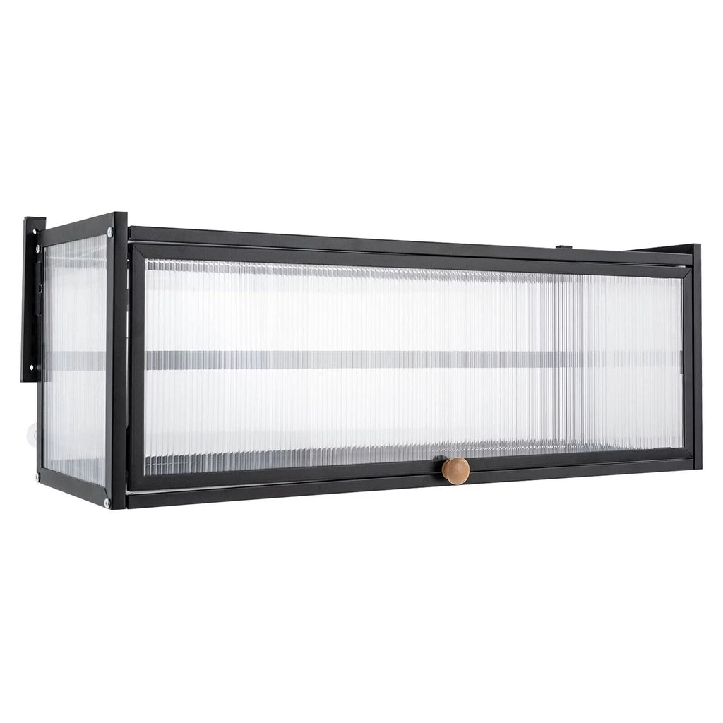 Black Wall Mount Storage Cabinet C81754