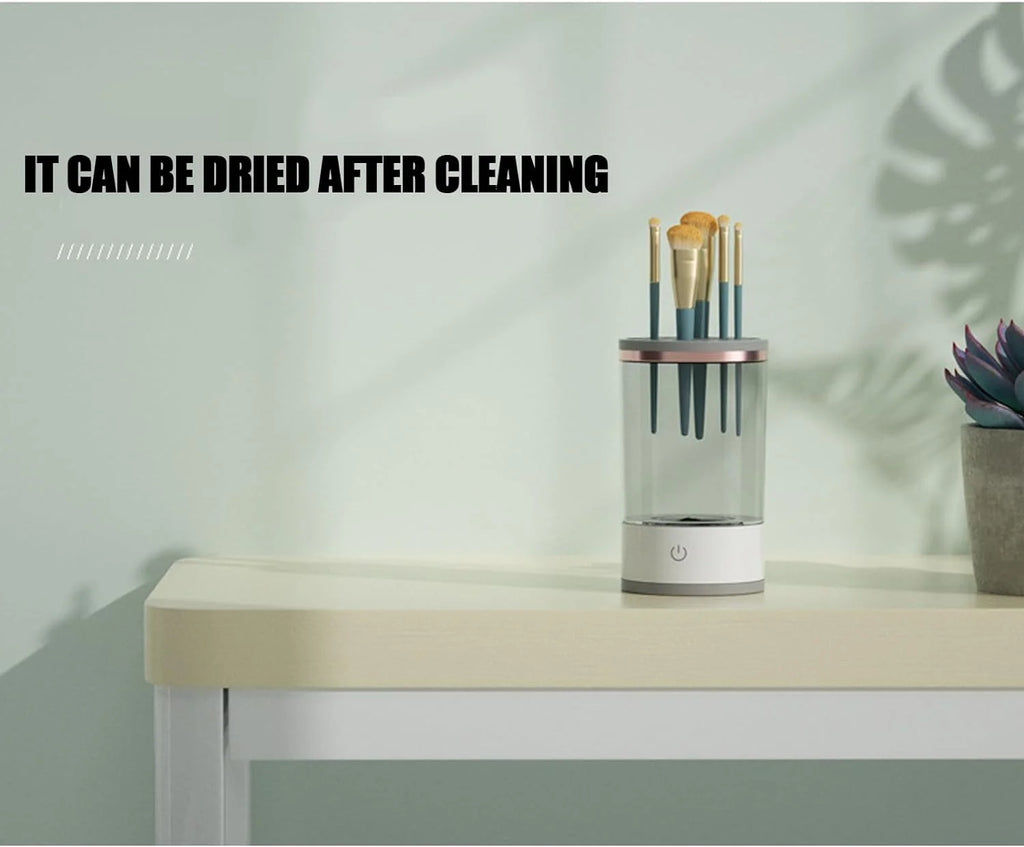 Electric Makeup Brush Cleaner Black P368