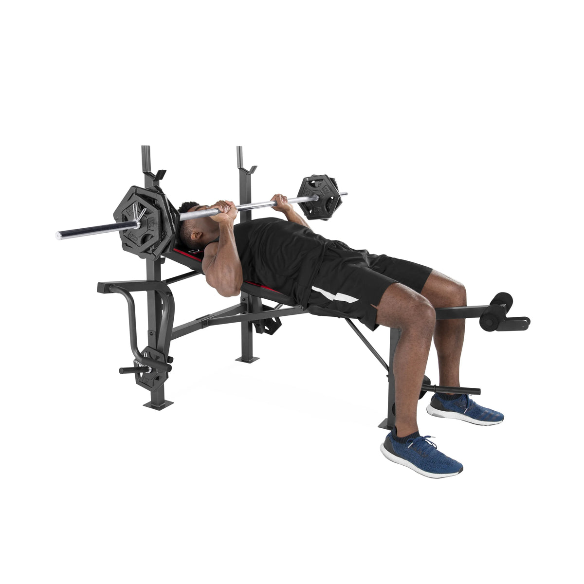 Standard Bench with Butterfly and Preacher Curl T76768