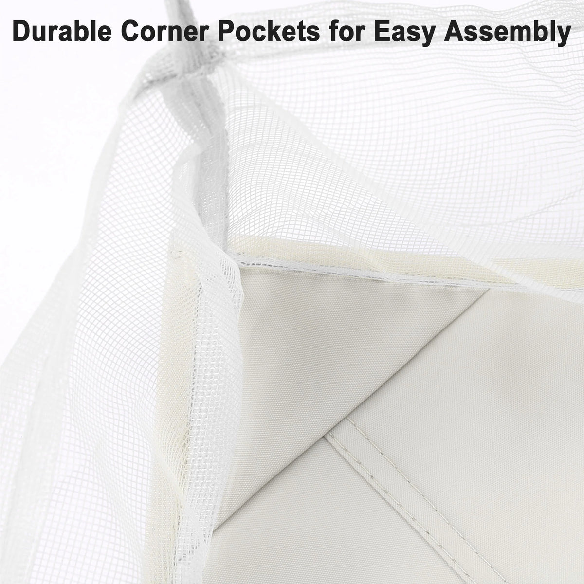 Ivory Canopy Top Replacement for 10'x10' Gazebo Cover R24066