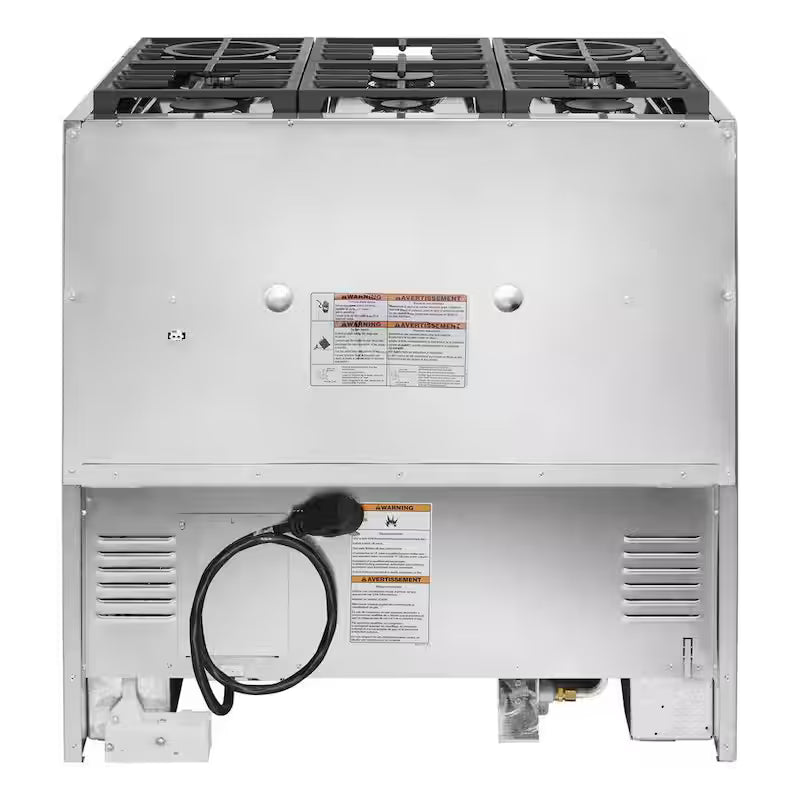 5.1 cu. ft. Smart Dual Fuel Range with True Convection in Stainless Steel R6479