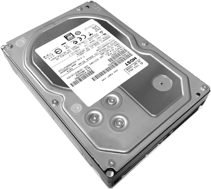 4TB 7200RPM SATA 6.0Gb/s 64MB Cache 3.5inch Internal Hard Drive Pack of 2 Q64913