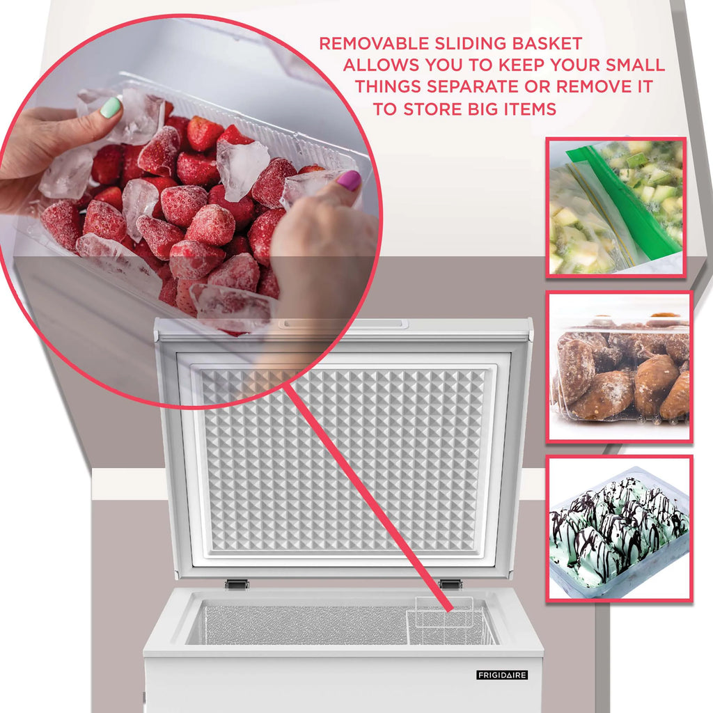 7.0 Cu. ft. White Chest Freezer Y55588