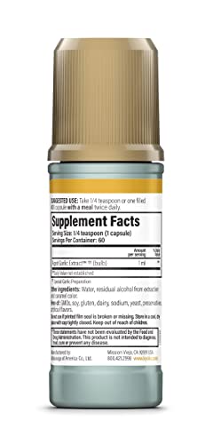 Aged Garlic Extract Liquid, 4 Ounces G90884